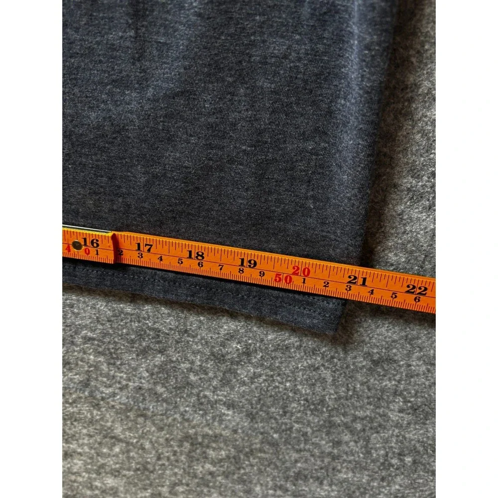 Super Mario Bros Nintendo Men’s L Gray Retro Graphic T-Shirt Mario